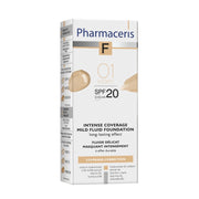 PHARMACERIS F Intense Coverage SPF20 foundation 01 Ivory 30 ml
