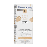 PHARMACERIS F Intense Coverage SPF20 foundation 02 Sand 30 ml
