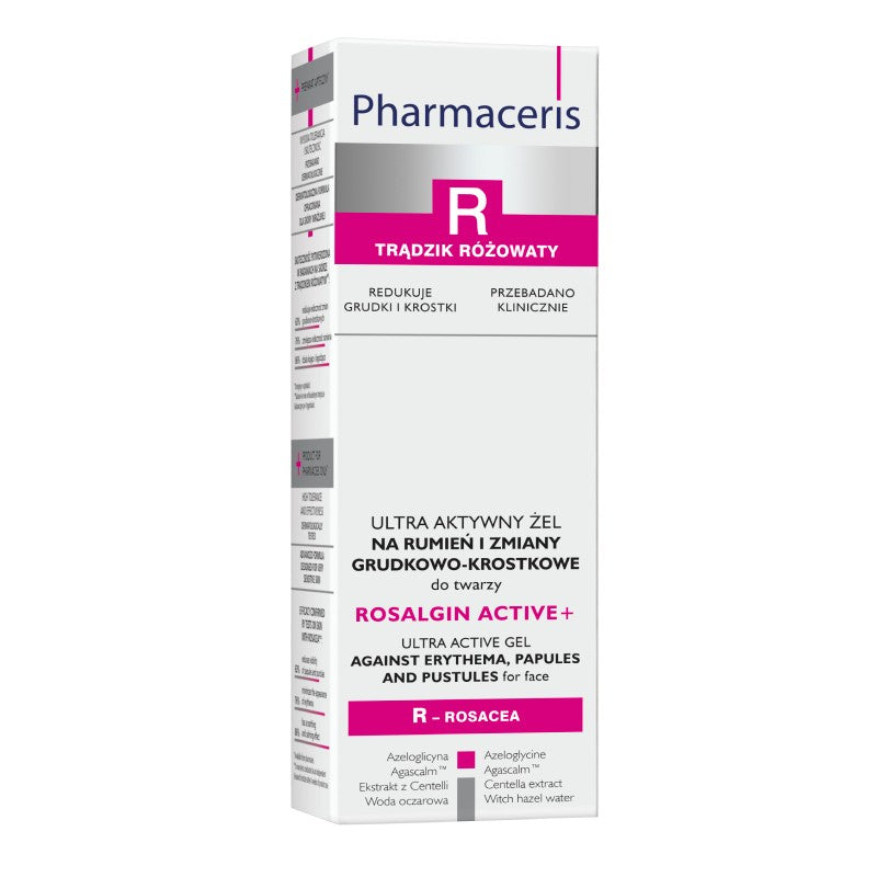 PHARMACERIS R Rosalgin Active gel 30 ml