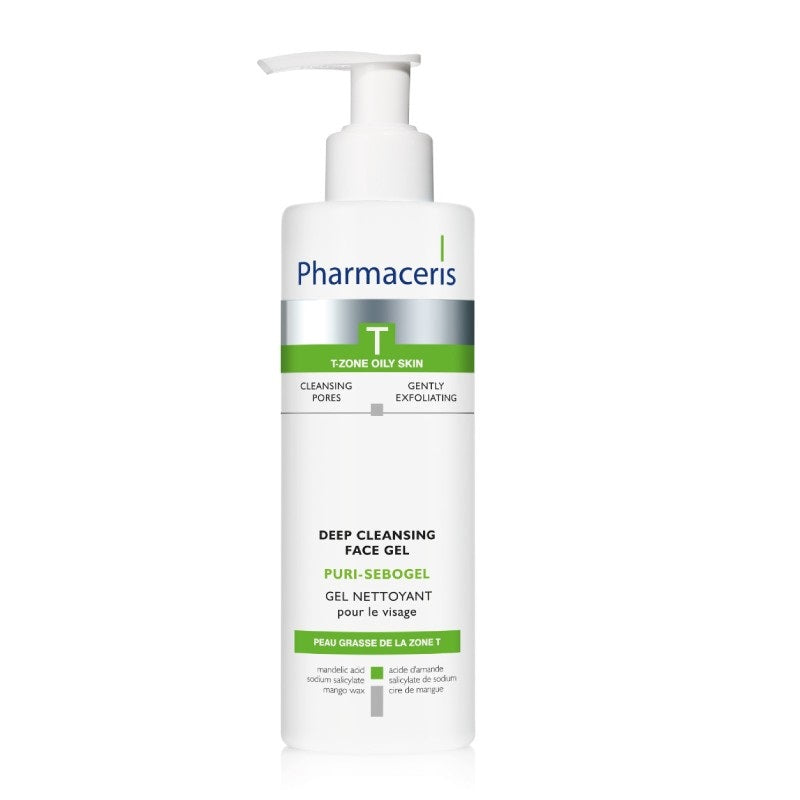 PHARMACERIS T Puri-Sebogel facial cleansing gel 190 ml