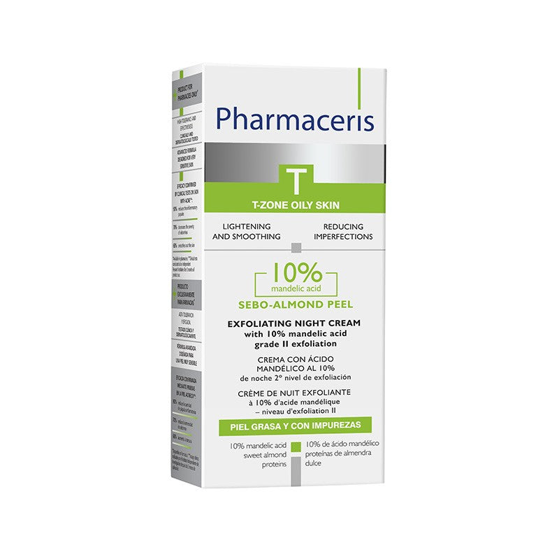 PHARMACERIS T Sebo-Almond Peel 10% night cream 50 ml