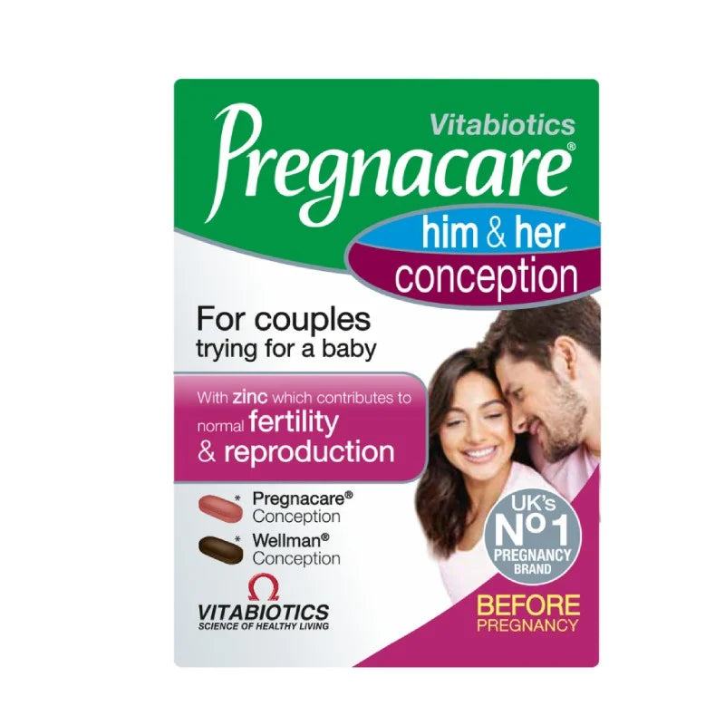 Pregnacare Him & Her Conception tab N60