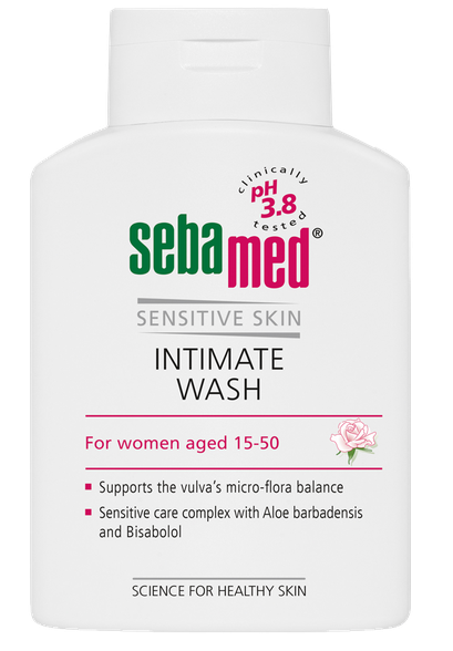 SEBAMED Feminine pH 3.8 washing remedy intimate zone 200 ml