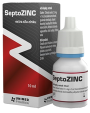 SEPTOZINC eye drops 10 ml