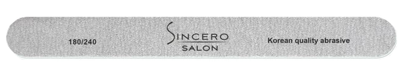 SINCERO SALON Professional 180240 gray a nail a disappointment 1 pcs