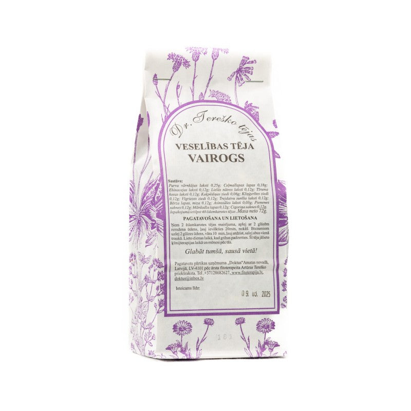 TEREŠKO Vairogs tea 72 g