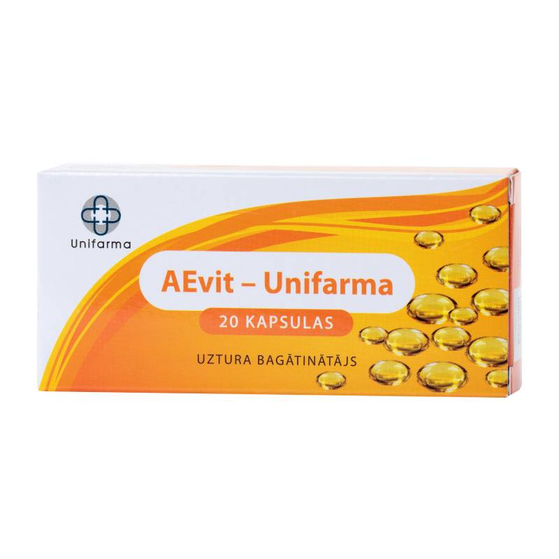 UNIFARMA AE vit. capsules N20