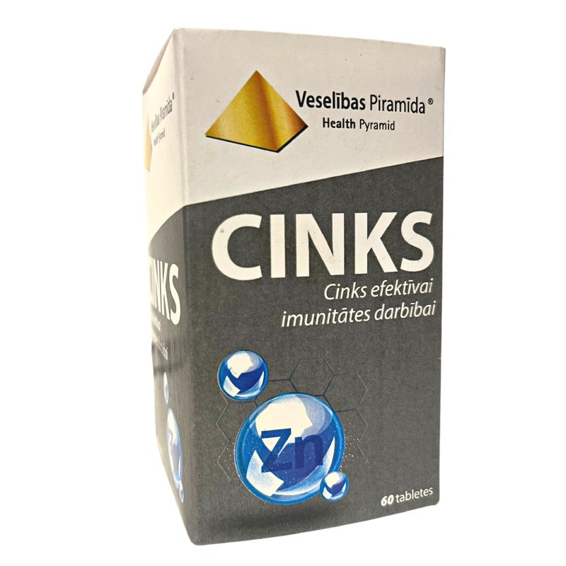 HEALTH PYRAMID Zinc tablets N60