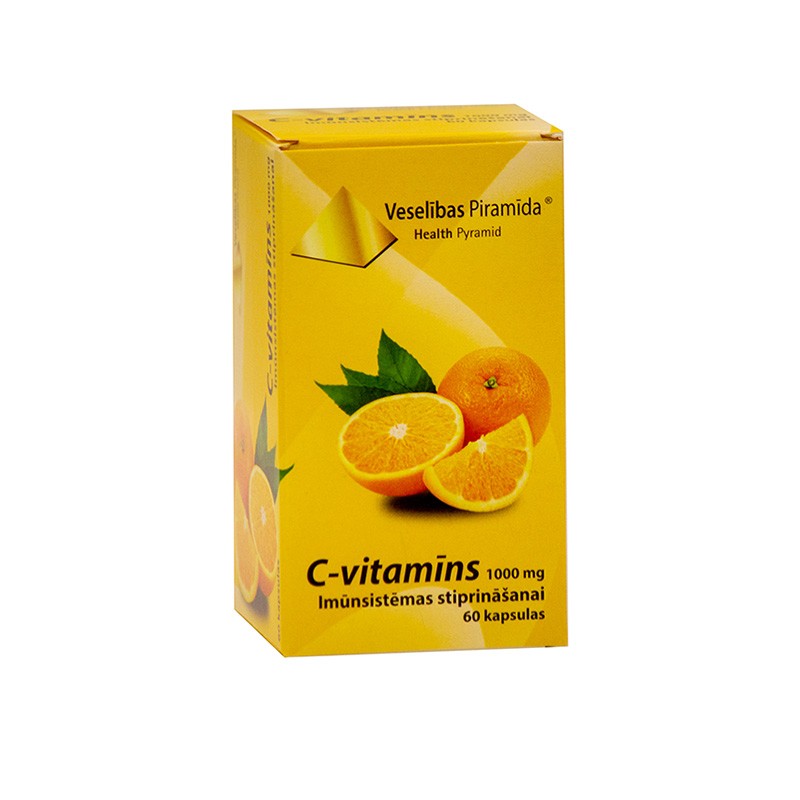 HEALTH PYRAMID Vitamin C 1000mg tablets N60
