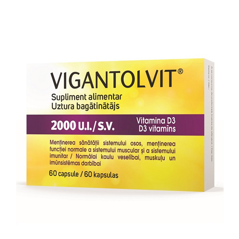 VIGANTOLVIT 2000IU capsules N60