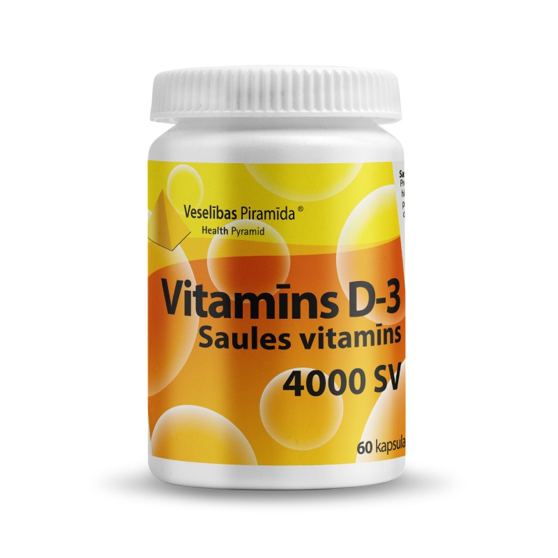 VITAMIN D3 4000 IU capsules N60