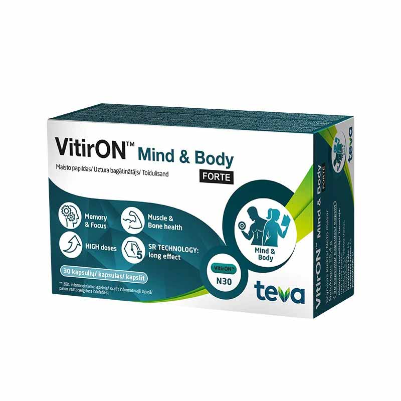 Vitiron Mind & Body Forte Capsules N30