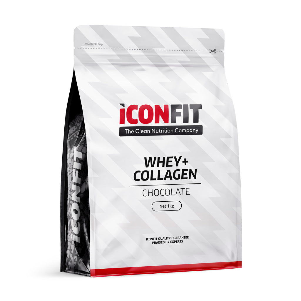 ICONFIT Whey+ Collagen - Strawberry 1 KG
