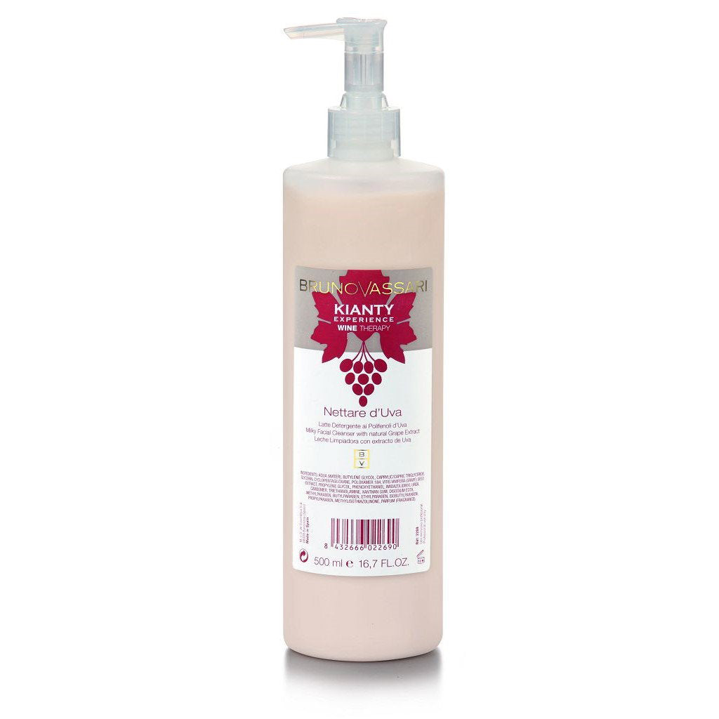 Bruno Vassari, Kianty Experience, Grape, Calming, Cleansing Lotion, For Face, 500 ml