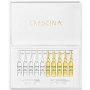 Labo Cosprophar Suisse, Crescina, Transdermic HFSC 500, For Growth Stimulation, Ampoules Treatment Serum, For Scalp, For Men, 10 + 10 pcs, 3.5 ml