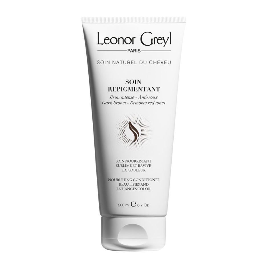 Leonor Greyl, Soin Repigmentant, Hair Colour Conditioner,  Icy Brown, Enhances Color Vibrancy, 200 ml