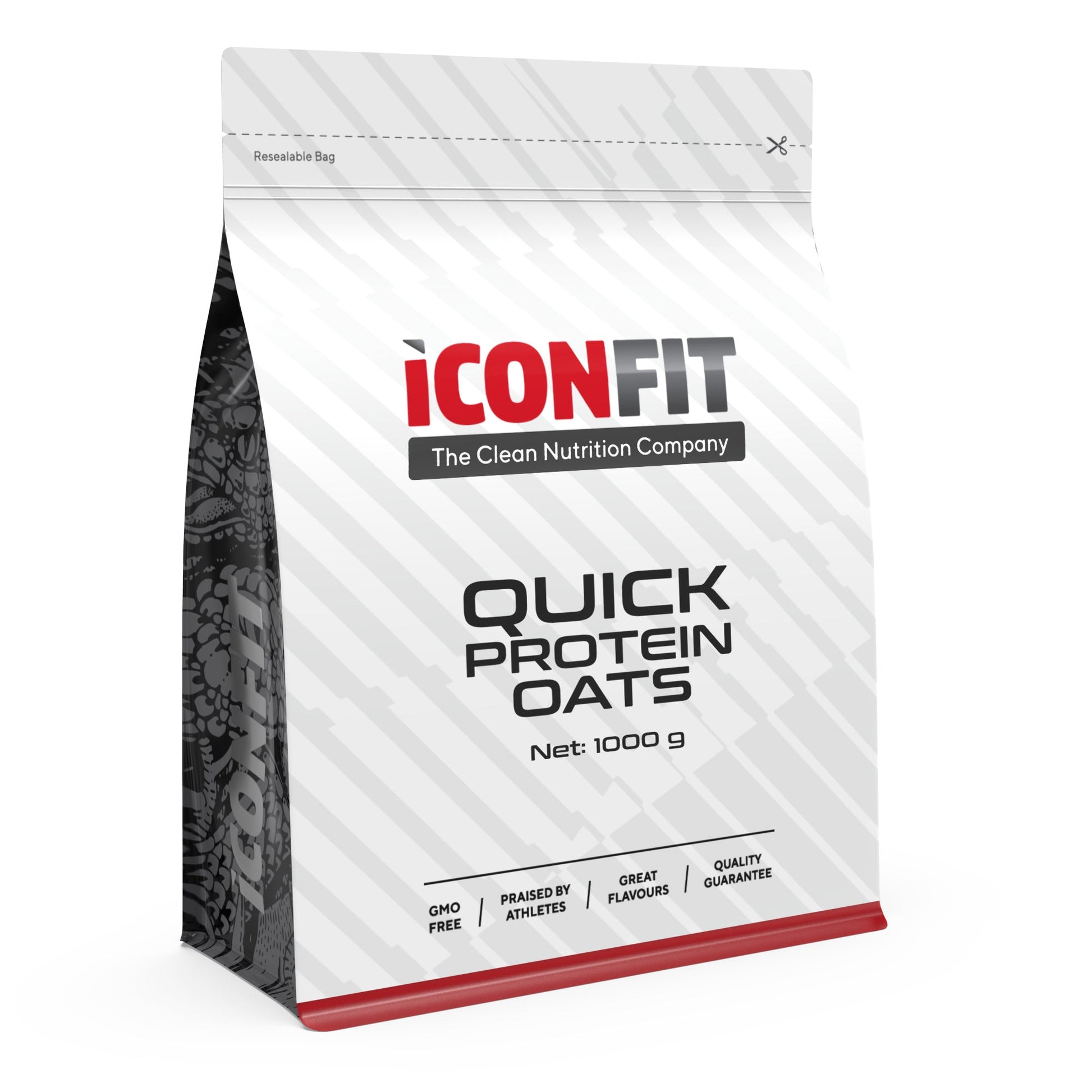 ICONFIT Quick Protein Oats - Blackcurrant 1 KG