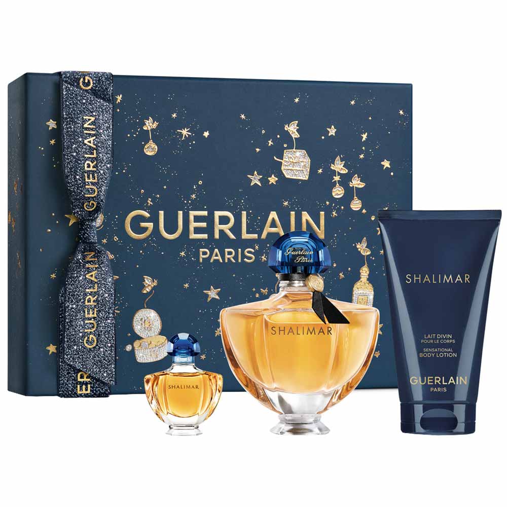 Set Guerlain: Shalimar, Eau De Parfum, For Women, 50 ml + Shalimar, Eau De Parfum, For Women, 5 ml + Shalimar, Hydrating, Body Lotion, 75 ml