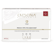 Set, Labo Cosprophar Suisse, Crescina, Transdermic HFSC 500, For Growth Stimulation, Ampoules Treatment Serum, For Scalp, For Men, 5 pcs, 3.5 ml
