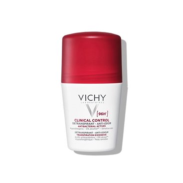 Vichy Clinical Control Deodorant 96h Rollon 50 ml Longlasting Protection Against Odor