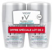 Vichy Set Of Ball Antiperspirants Invisible Resist 72h 2 X 50 ml