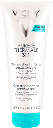Vichy Purete Thermale 3 In 1 Makeup Remover For Face And Eyes - 300 ml