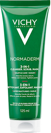 Vichy Normaderm 3-In-1 Cleanser Peeling Mask 125ml